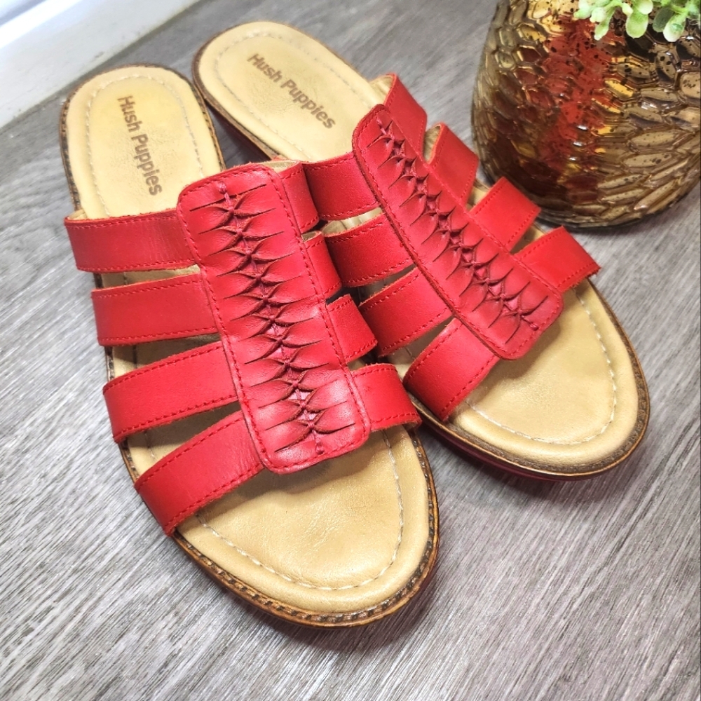 Hush Puppies Leather Sandal